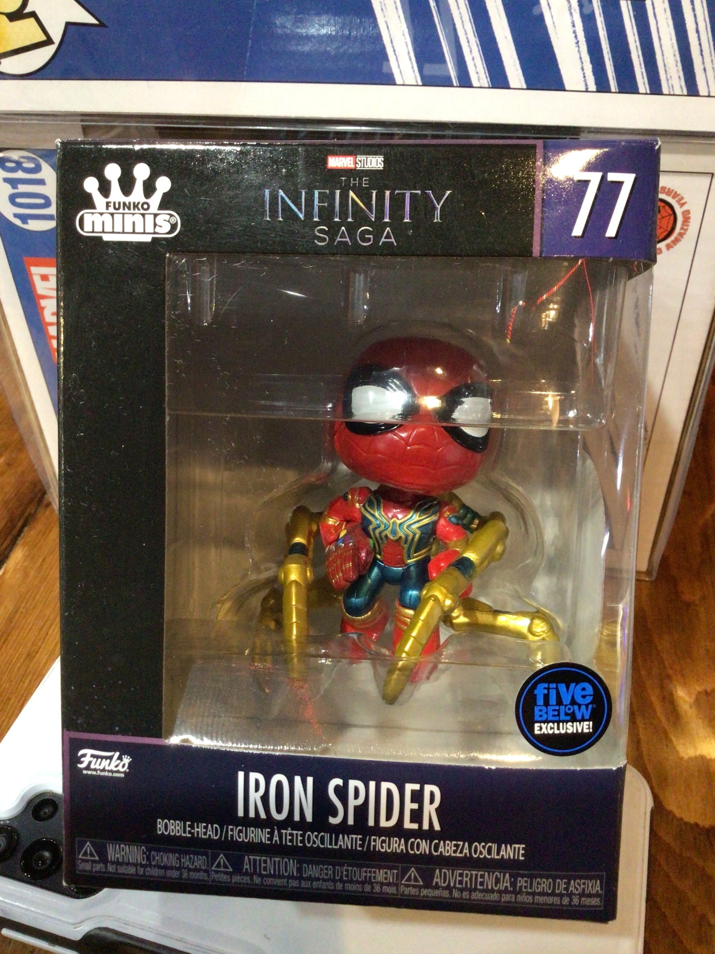Spider-Man Iron Spider #77 - Funko mini figure exclusive