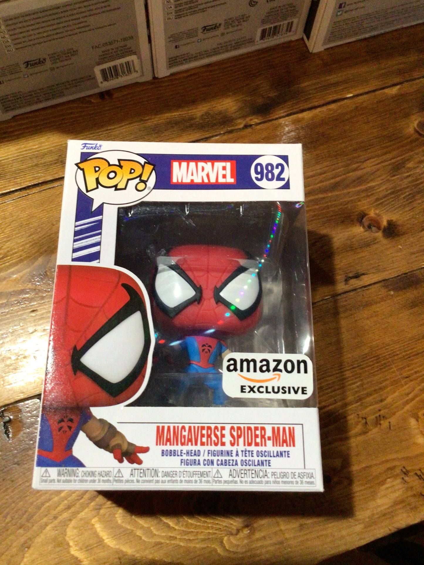Mangaverse Spider-Man #982 Amazon Exclusive Funko Pop! Vinyl figure marvel