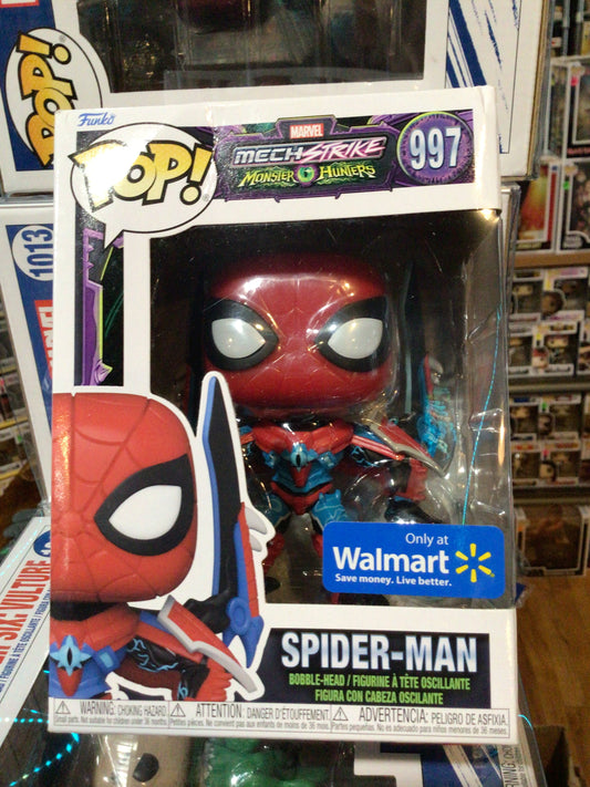 Marvel mechstrike Spider-Man #997 exclusive Funko Pop! Vinyl figure