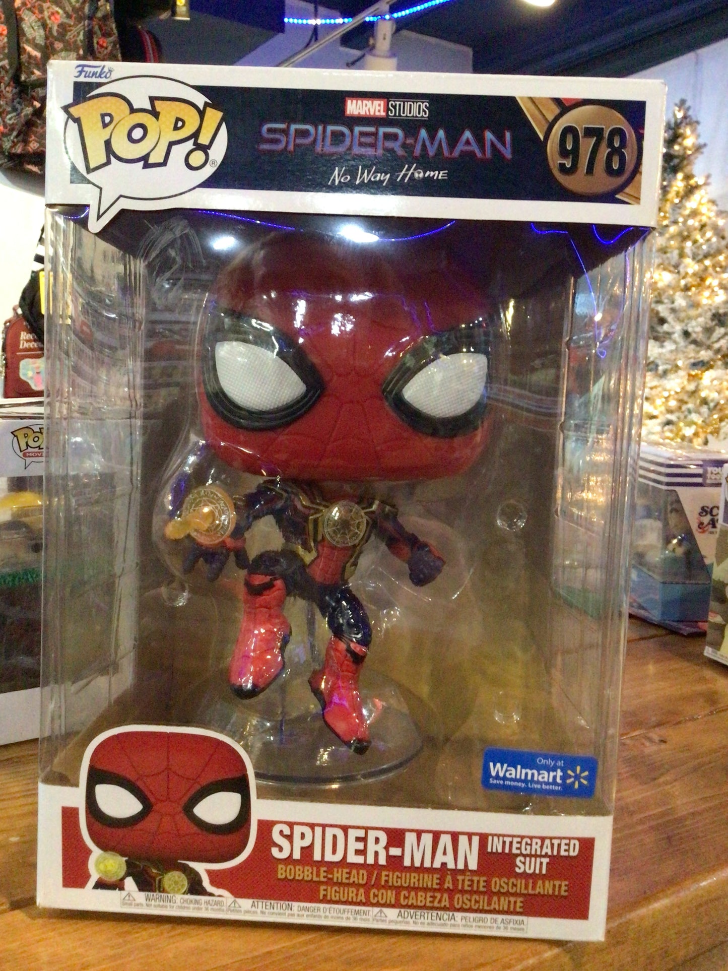 Marvel Spider-man: NWH - Spider-man Integrated Suit #978 10 inch - Funko Pop! Vinyl Figure