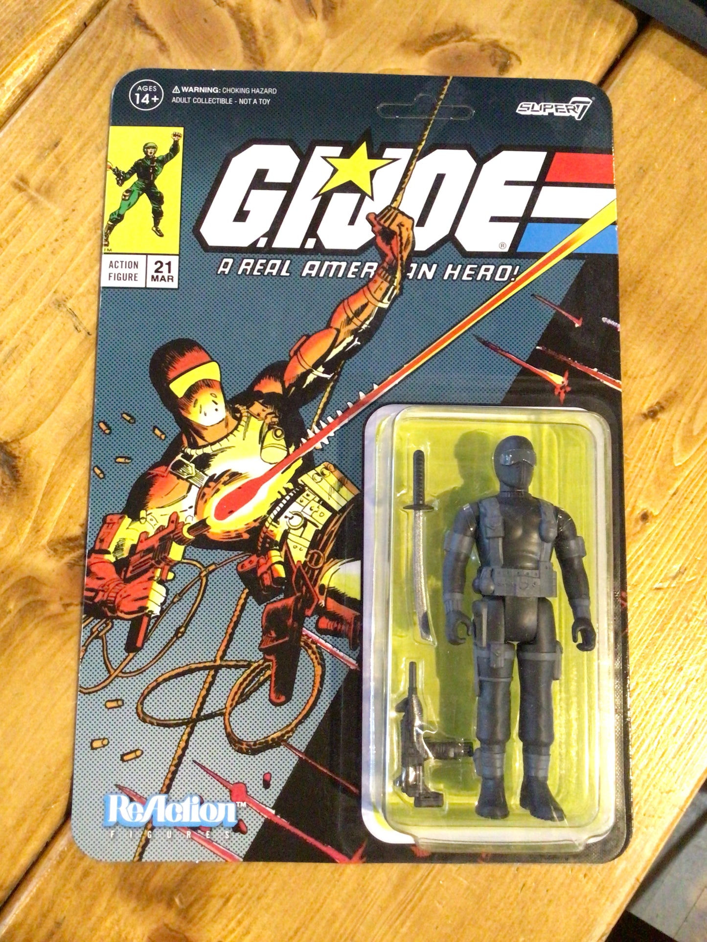 Super 7 - GI Joe REACTION Figures - MOC
