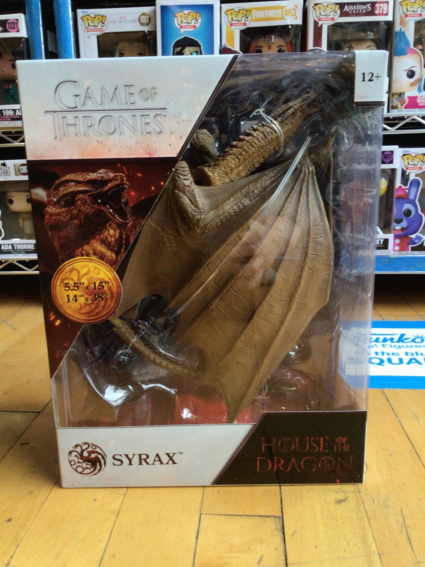 House of the Dragon PVC Statue Syrax 17 cm McFarlane Toys