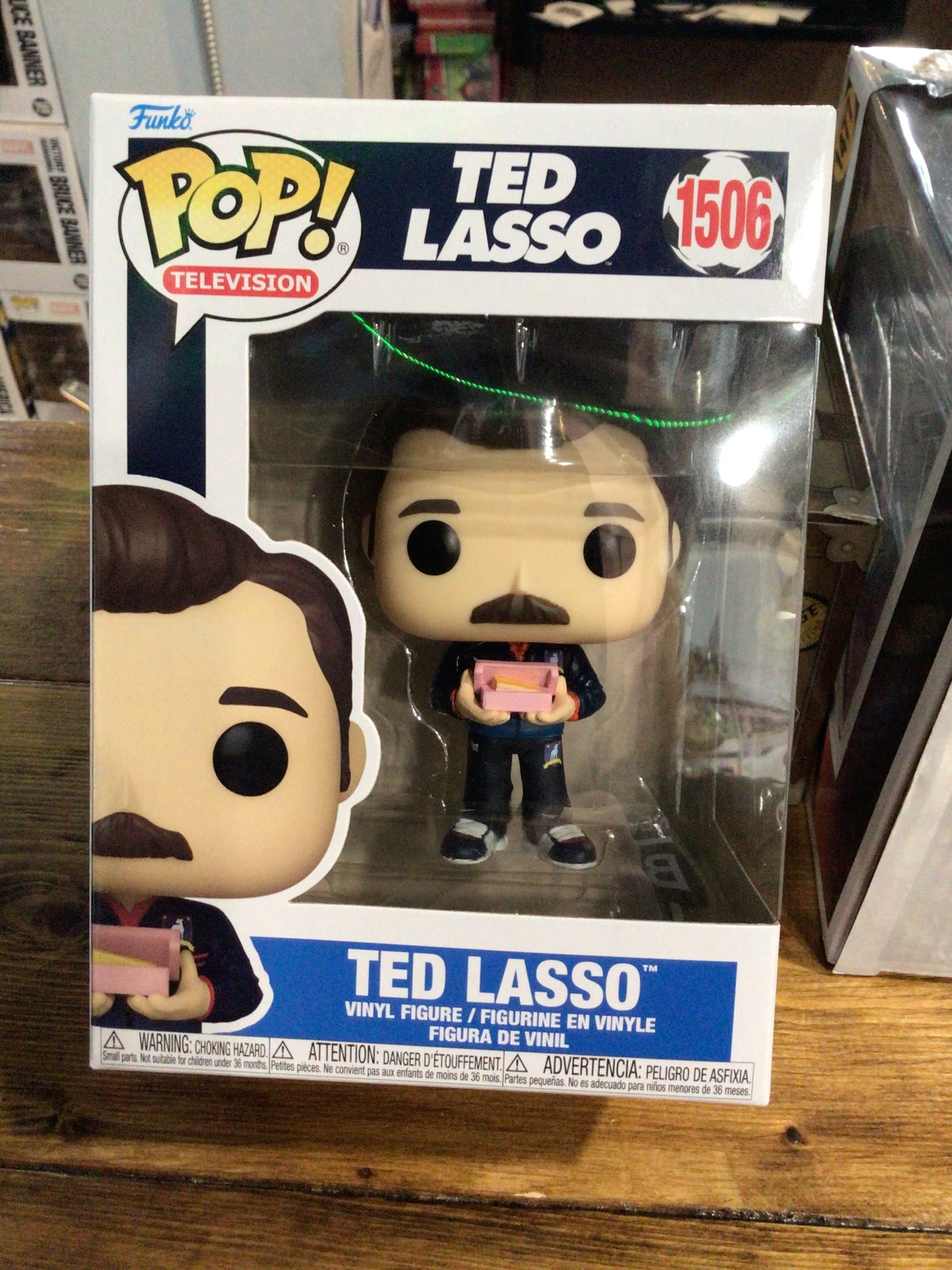 Ted Lasso - Ted Lasso w/ Biscuits #1506- Funko Pop! Vinyl Figure (Television)