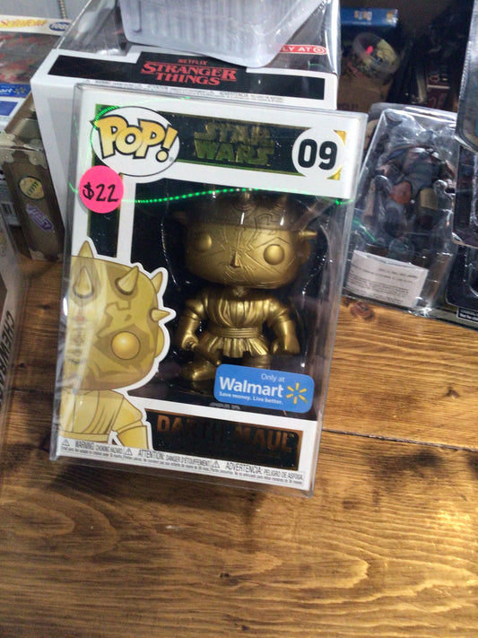 Star Wars Darth Maul #09 (Gold) exclusive Funko Pop! Vinyl figure
