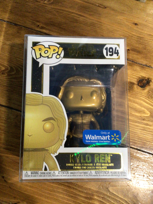 Star Wars Kylo Ren #194 (Gold) exclusive Funko Pop! Vinyl figure