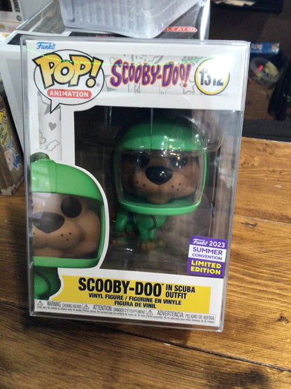 Scooby-Doo #1312 Scooby in Scuba suit exclusive Funko Pop! Vinyl figure exclusive cartoon
