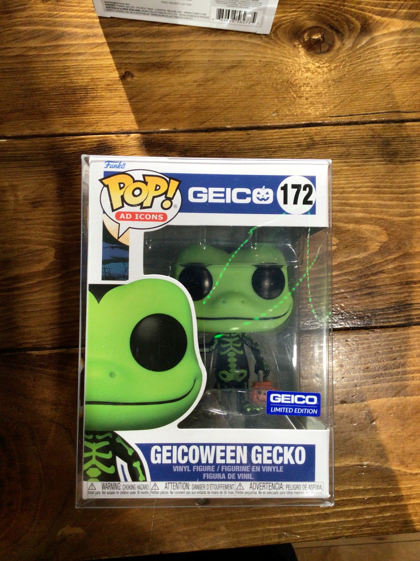 Geico geicoween gecko 172 - Funko Pop! Vinyl Figue