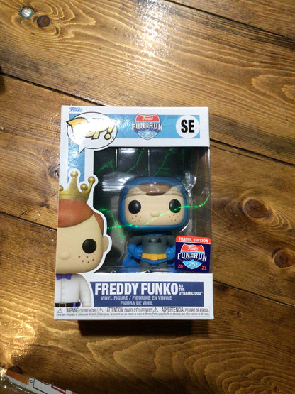 Freddy Funko as Dynamic Duo exclusive Pop! Vinyl Figure