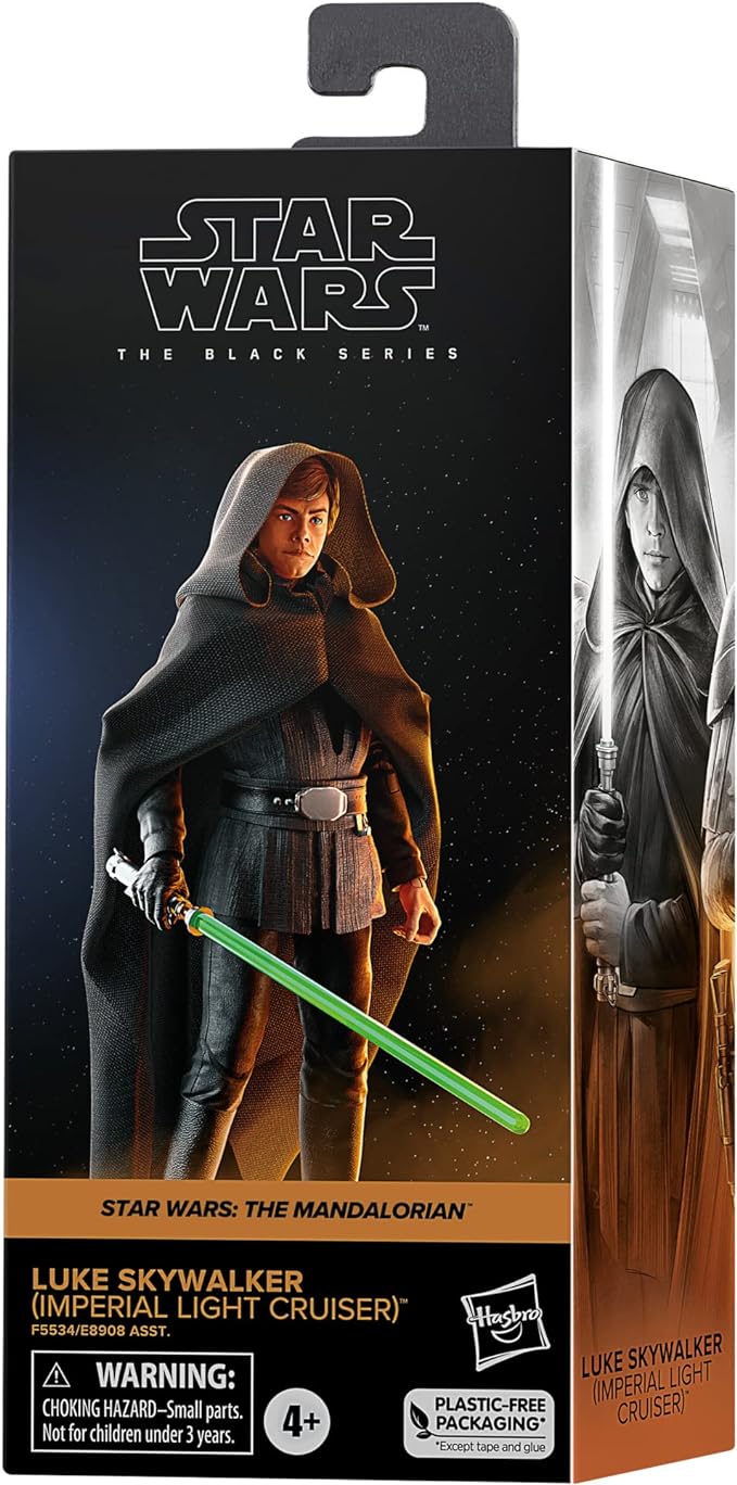 Star Wars: The Mandalorian- Luke Skywalker (imperial light cruiser) #30- Black Series Action Figure