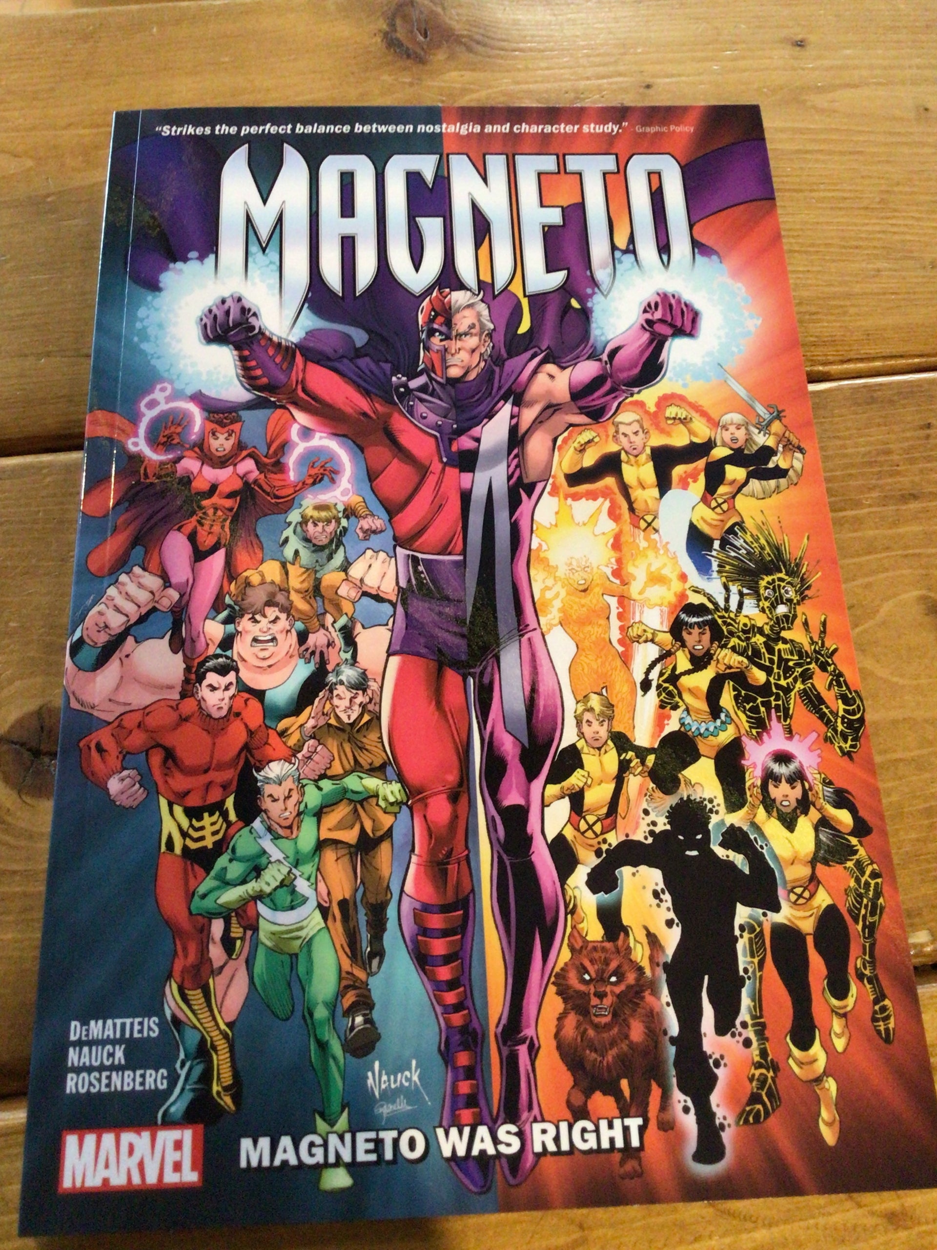 Marvel -Magneto: Magneto was right -Graphic Novel – Tall Man