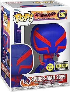 Spiderman Across the spiderverse spiderman 2099 gitd Funko Pop! Vinyl Figure