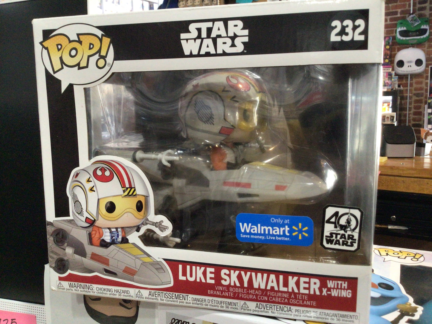 Star Wars Luke Skywalker (X-Wing) #232 Funko Pop! Vinyl Bobble-Head