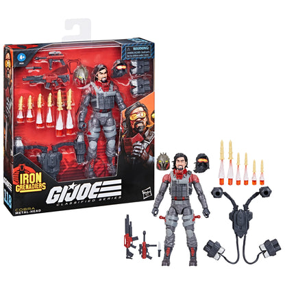 G.I. Joe Classified -COBRA Metal-Head #118- Action Figure by Hasbro