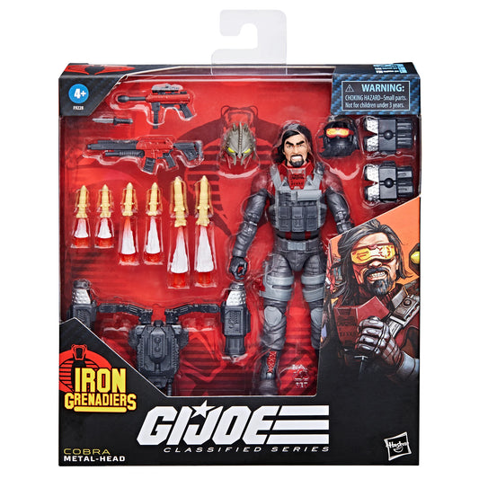 G.I. Joe Classified -COBRA Metal-Head #118- Action Figure by Hasbro