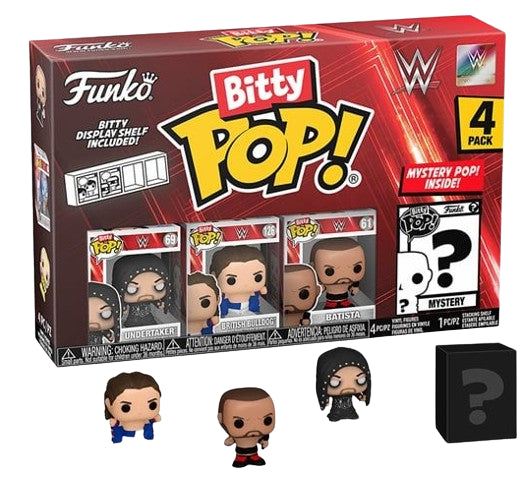 WWE bitty pop Undertaker set