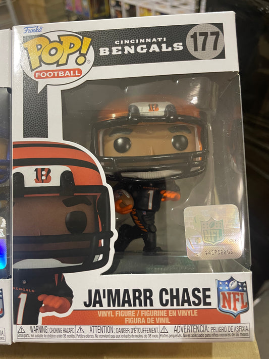 NFL jamarr chase FUNKO Pop vinyl figure sports