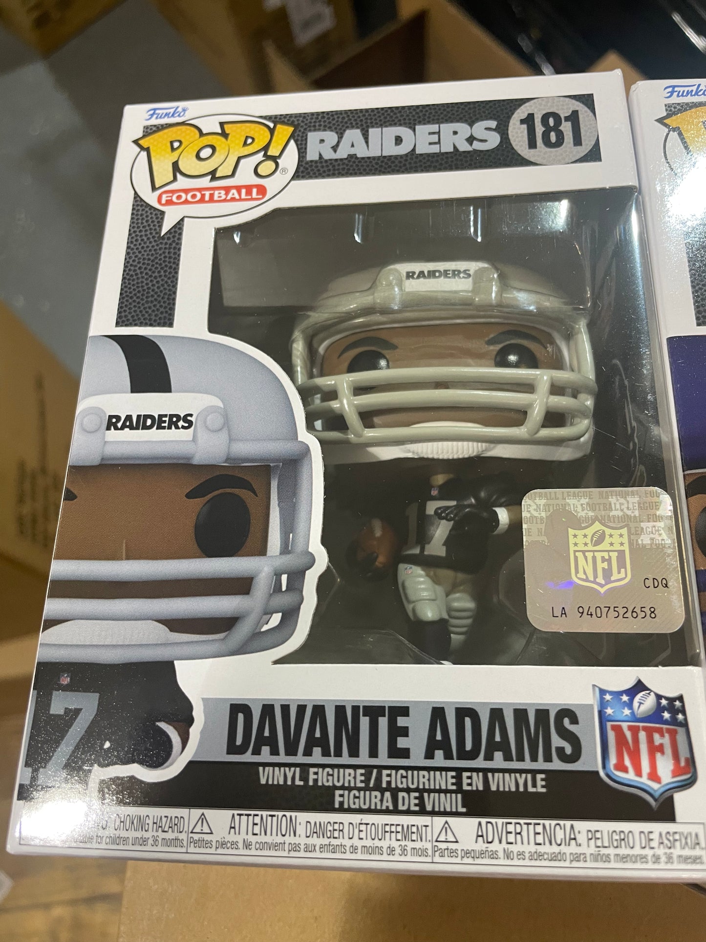 NFL Davante Adams 181 FUNKO Pop only figure sports