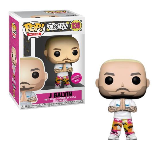 J Balvin #136 - Exclusive Funko Pop Vinyl Figure (Rocks)