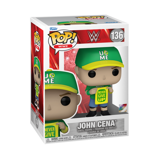 WWE - John Cena #136 - Funko Pop! Vinyl Figure (Sports)
