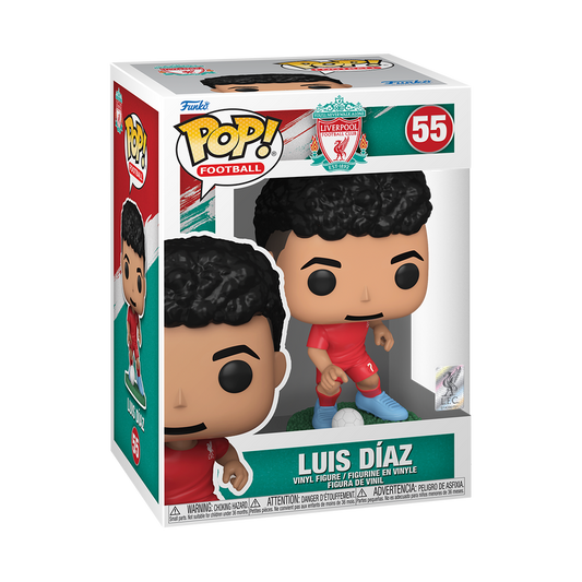 Soccer Liverpool - Luis Díaz #55 - Funko Pop! Vinyl Figure (Sports)