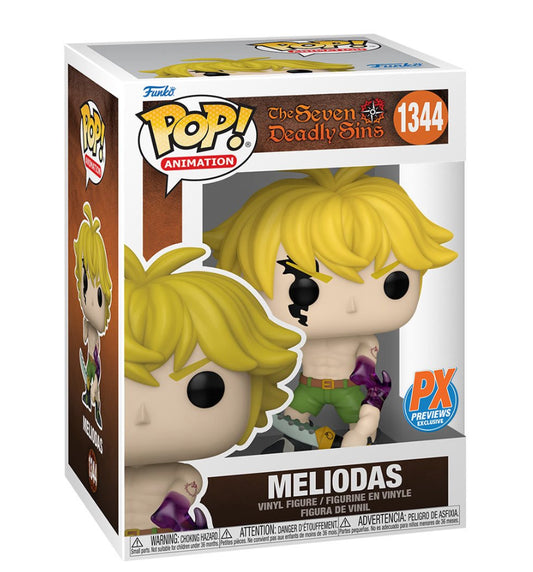 Seven Deadly Sins - Meliodas #1344 - Exclusive Funko Pop! Vinyl Figure