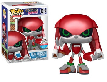 Sonic Metal Knuckles 1015 exclusive Funko Pop! Vinyl Figure video games