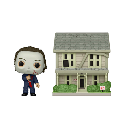 TAMARA GLYNN Halloween Michael Myers with House exclusive Funko Pop! Town Vinyl figure