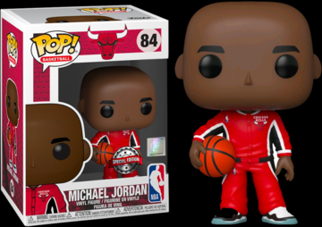 NBA - Michael Jordan Bulls Warm-Ups #84 exclusive - Funko Pop! Vinyl Figure (sports)
