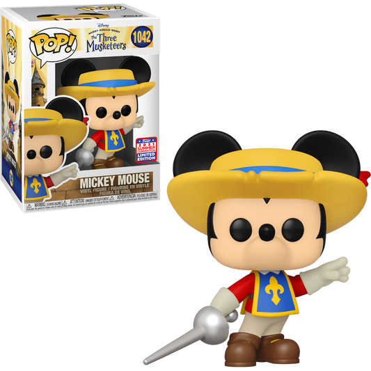 Disney The Three Musketeers Mickey Mouse #1042 Funko Pop! vinyl figure
