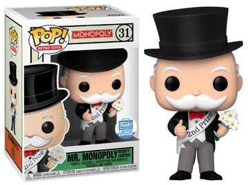 Monopoly Mr beauty padgent 31 exclusive Funko Pop! Vinyl figure