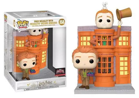 Harry Potter - Fred Weasley with Weasley’s Wizard Wheezes #158 Target Con Exclusive- Funko Pop! Vinyl Figure
