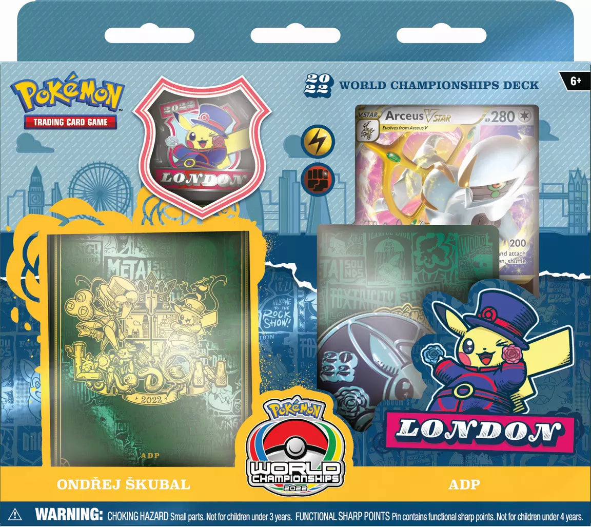 Pokemon 2022 London Championship Deck box sealed – Tall Man Toys 