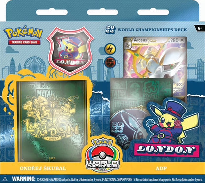 Pokemon 2022 London Championship Deck box sealed