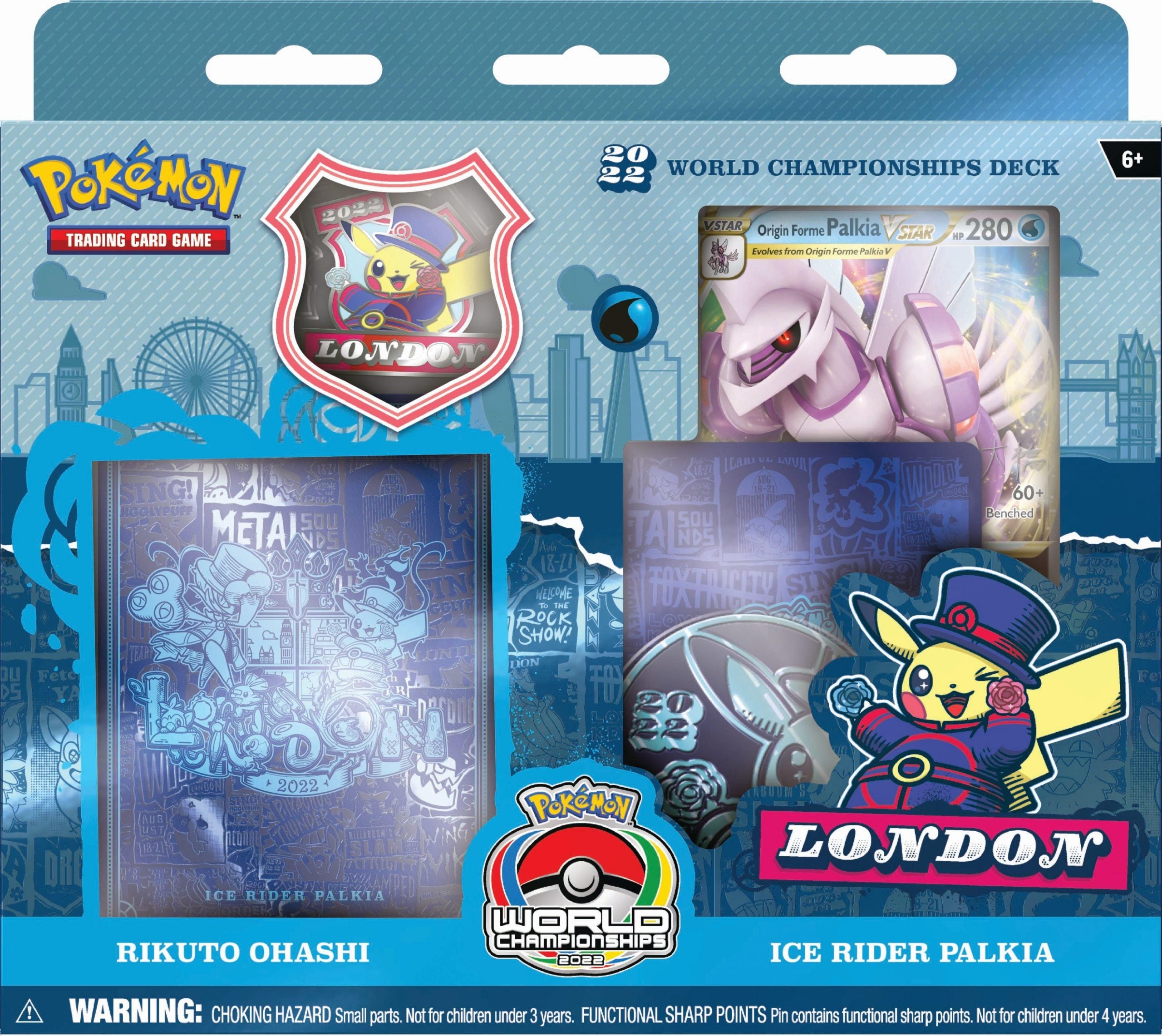 Pokemon 2022 London Championship Deck box sealed – Tall Man Toys