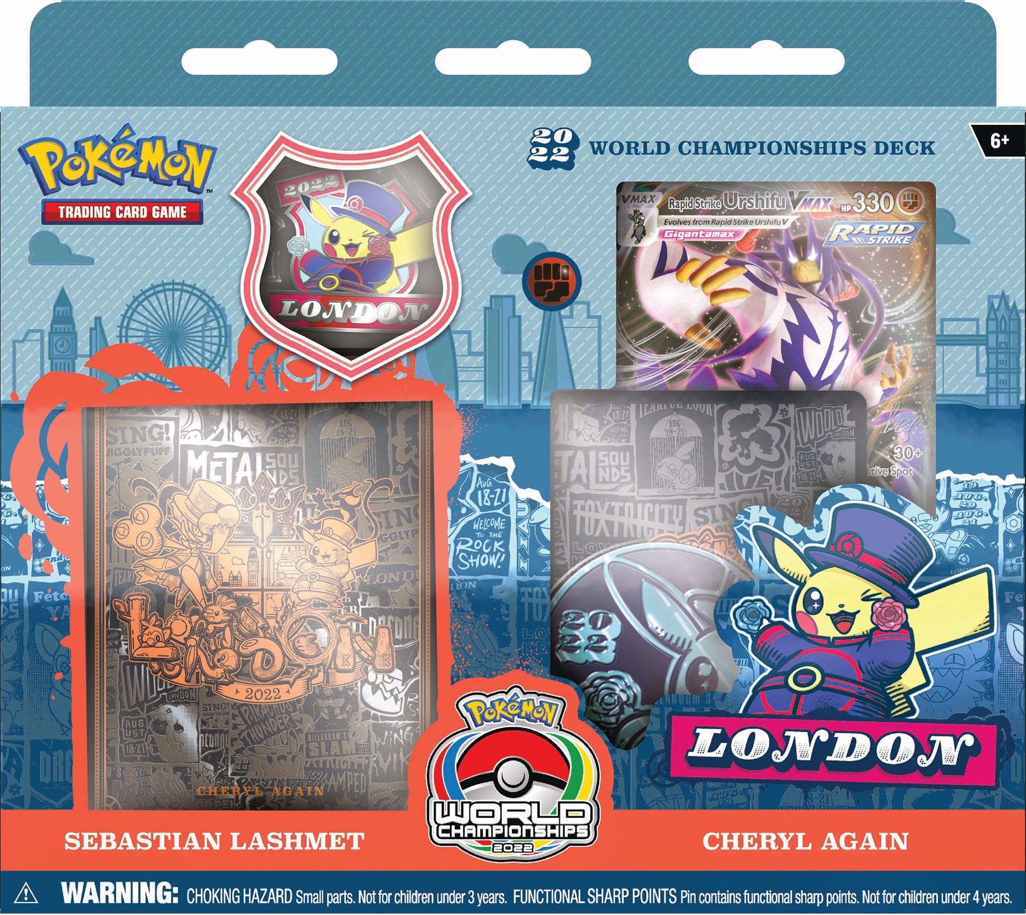 Pokemon 2022 London Championship Deck box sealed – Tall Man Toys