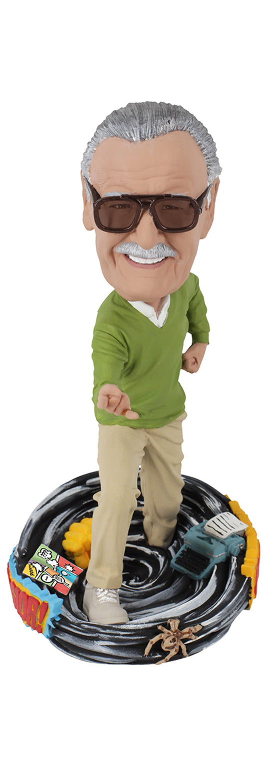 Stan Lee Marvel head Bobble head Royal bobbles