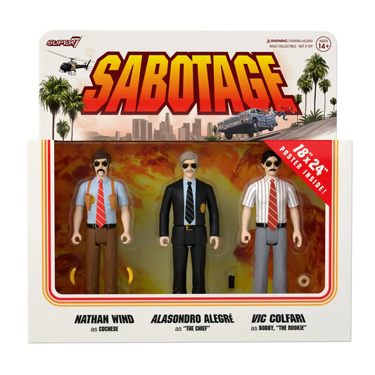Beastie Boys Sabotage ReAction Figure 3-Pack by Super7