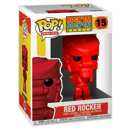 Rock'em Sock'em Robots - Red Rocker #15 - Funko Pop! Vinyl Figure (Icons)
