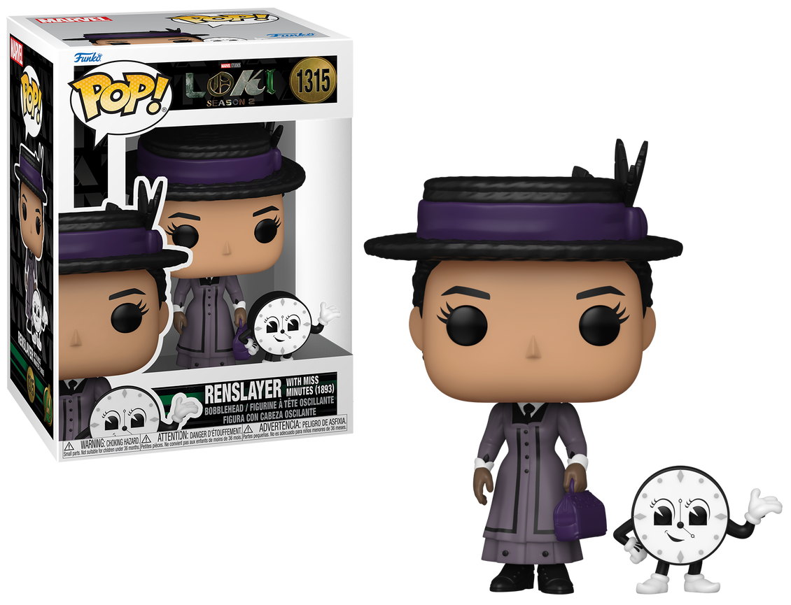 Marvel Loki: Season 2 - Renslayer with Miss Minutes (1893) #1315 - Funko Pop! Vinyl Figure
