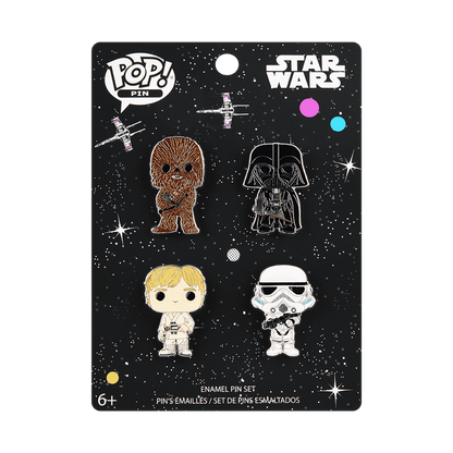Star Wars POP pins 4 pack