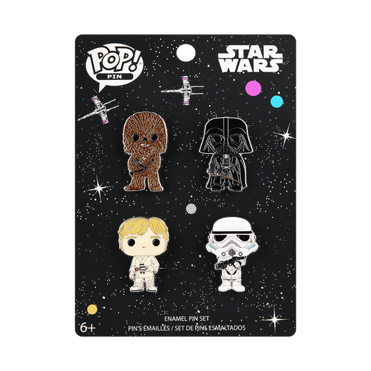 Star Wars POP pins 4 pack