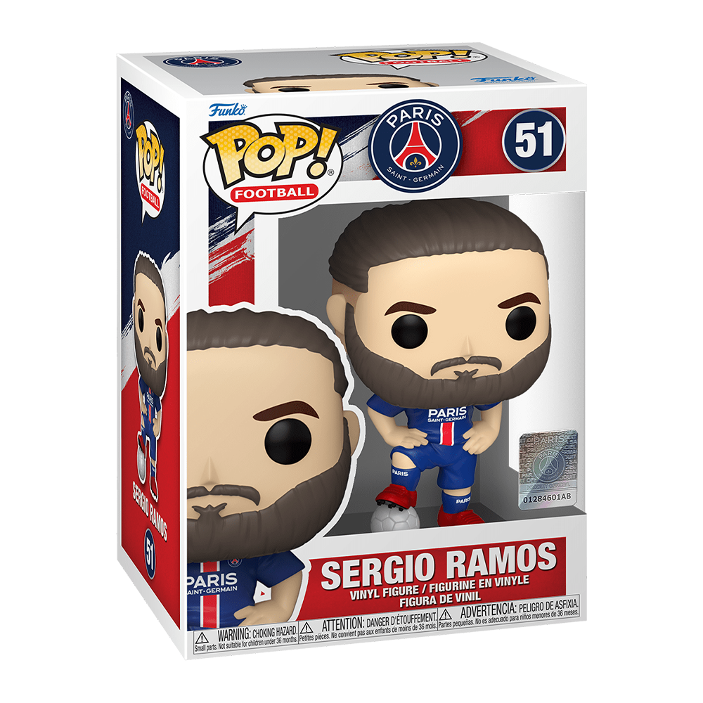 Soccer Paris Saint-Germain - Sergio Ramos #51 - Funko Pop! Vinyl Figure (Sports)