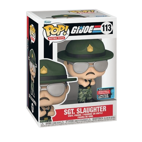 GI Joe - Sgt Slaughter #113 - Exclusive Funko Pop! Vinyl Figure (Cartoon)