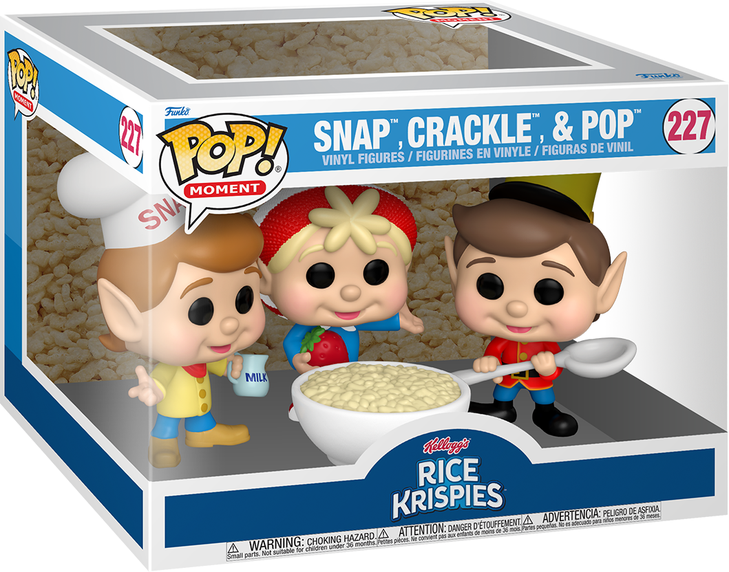 Kelloggs - Rice Krispies Snap! Crackle! Pop! #227 - Funko Pop! Vinyl Moment (Ad Icons)