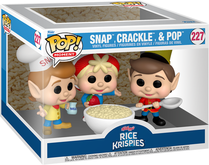 Kelloggs - Rice Krispies Snap! Crackle! Pop! #227 - Funko Pop! Vinyl Moment (Ad Icons)