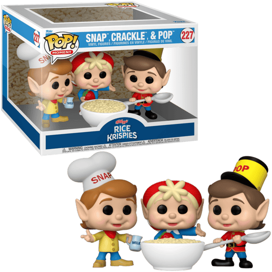 Kelloggs - Rice Krispies Snap! Crackle! Pop! #227 - Funko Pop! Vinyl Moment (Ad Icons)