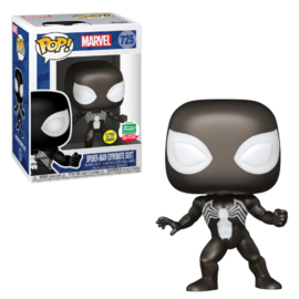 Marvel Black symbiote suit spider-man Funko Pop! Vinyl figure gitd