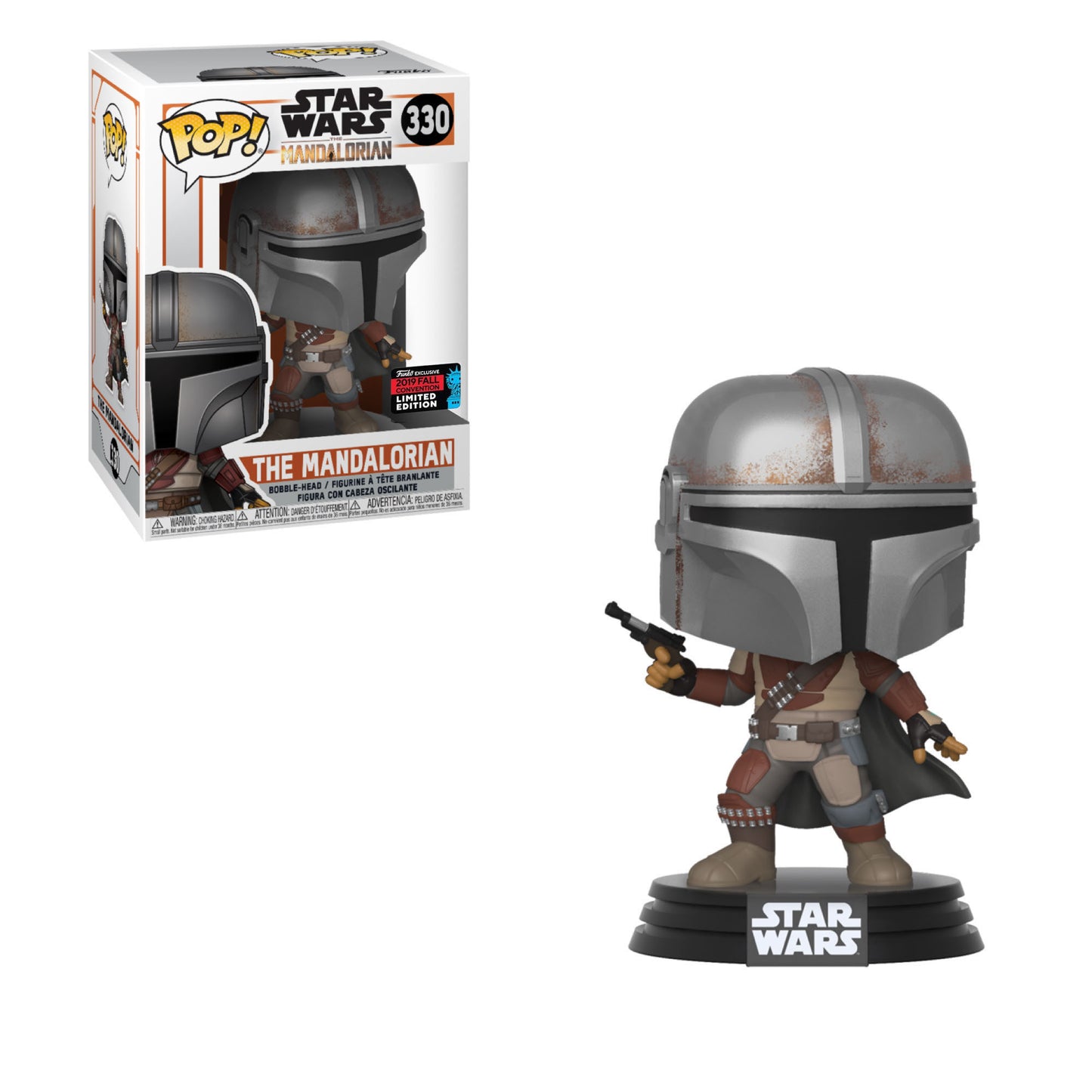 Star Wars: Mandalorian - The Mandalorian #330 (Pistol) - Funko Pop Vinyl Figure