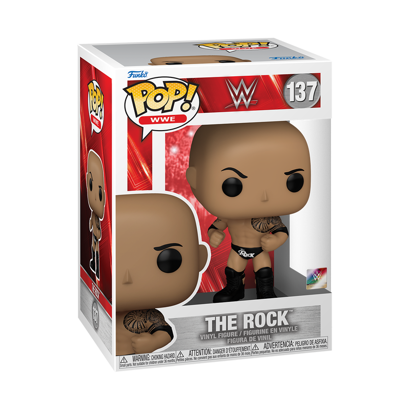 WWE - The Rock #137 - Funko Pop! Vinyl Figure (Sports)