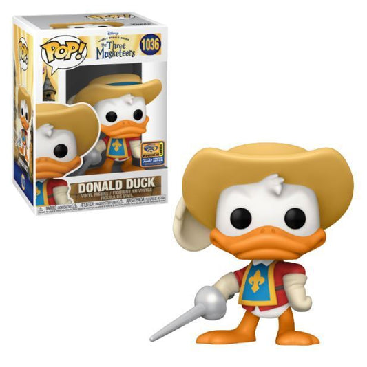 Disney The Three Musketeers Donald Duck #1036 Exclusive Funko Pop! vinyl figure